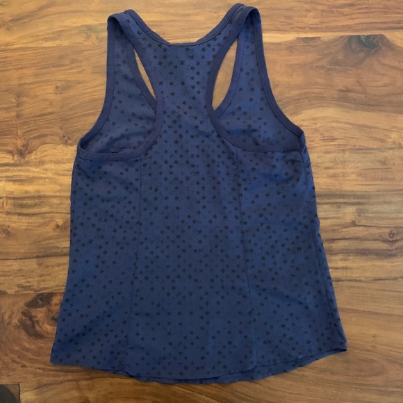 CONVERSE ONE STAR Navy Blue Stars Tank Top Sz‎ XS - Picture 2 of 6